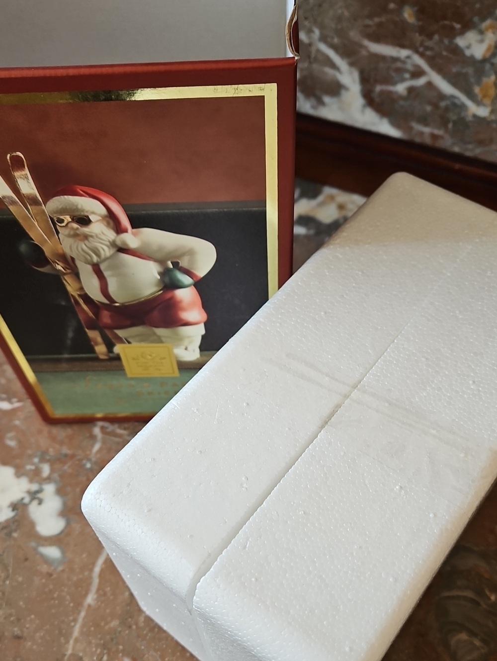 NWT Santa's Pastimes Skier